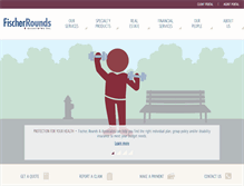 Tablet Screenshot of fischerrounds.com